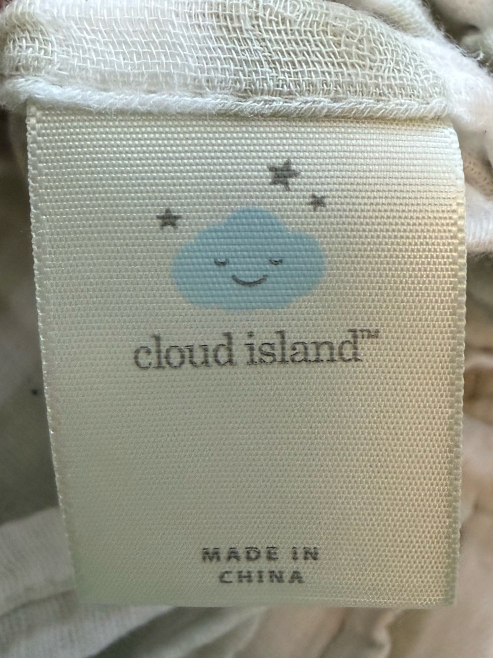 Monkey print, Green & White Muslin Blanket Set 3 pk cloud island & swaddle me - Picture 3 of 8